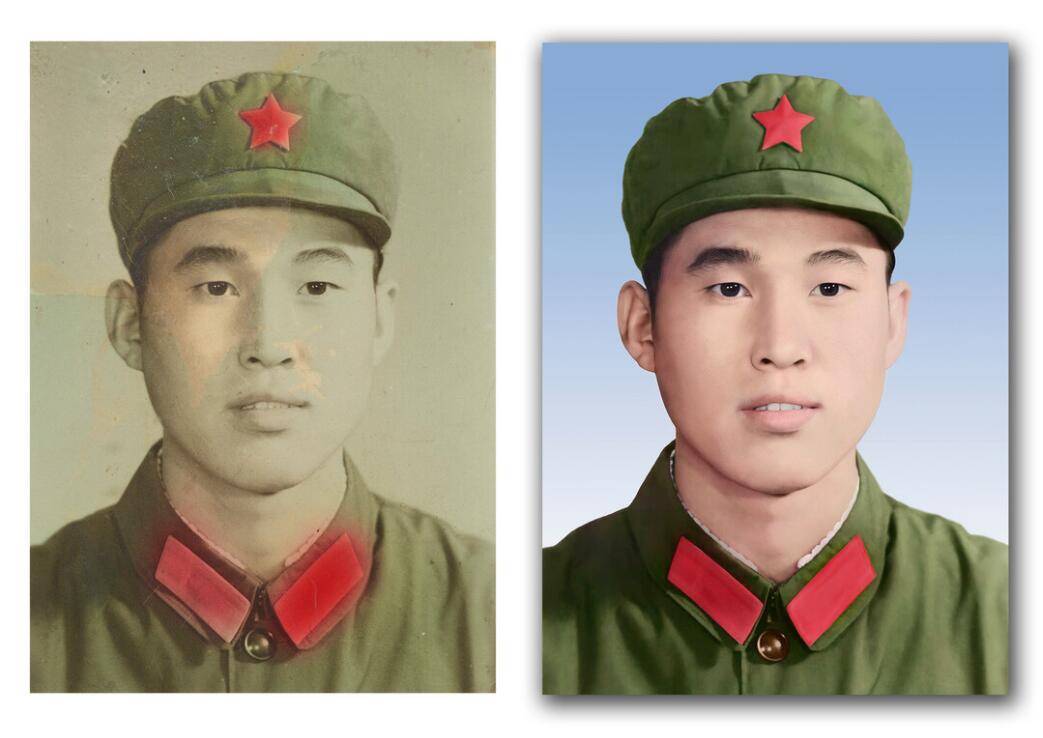 西青破损照片修复-18